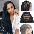 30 inch Passion Twist Wig for Black Women Full Lace Knotless Twist Wig Twist Lace with Baby Hair